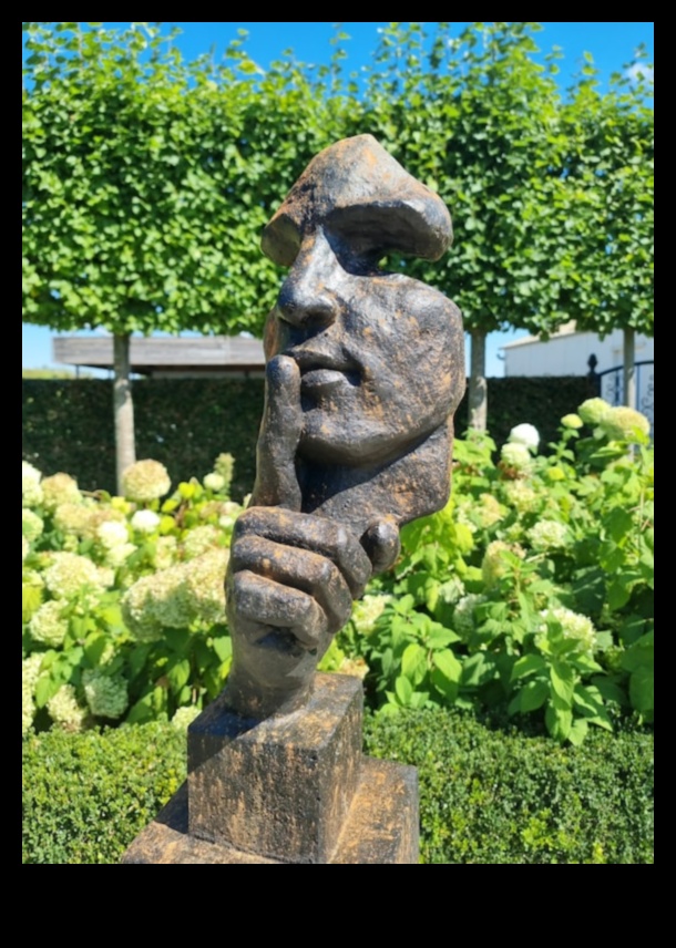 Sculpted Whispers: Allure of Outdoor Garden Artistic