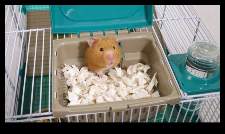 Hamster Housing Essentials: Selectarea cuștii și a așternutului potrivit