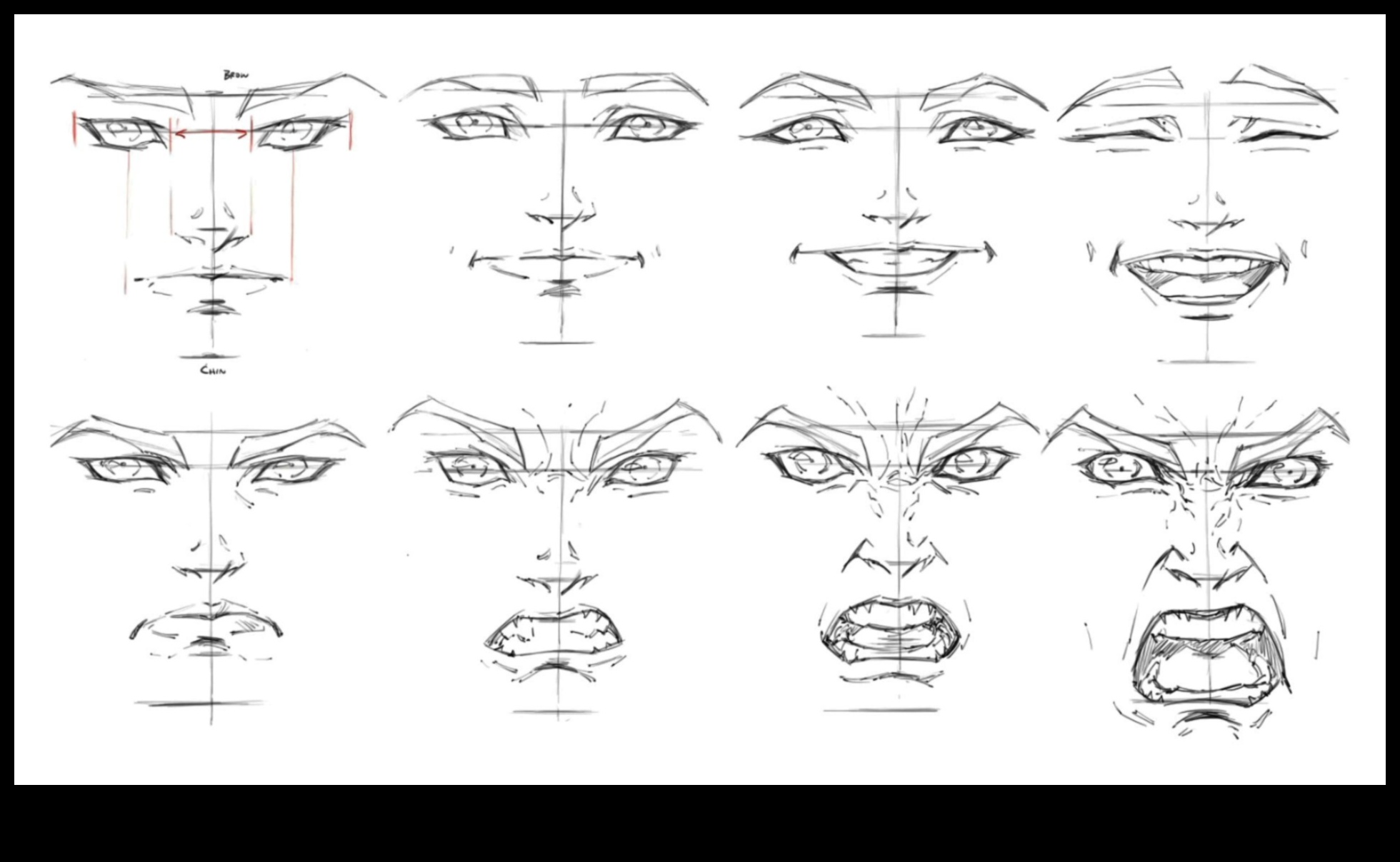 Linii expresive: transmiterea emoției în desenele dinamice din desene animate